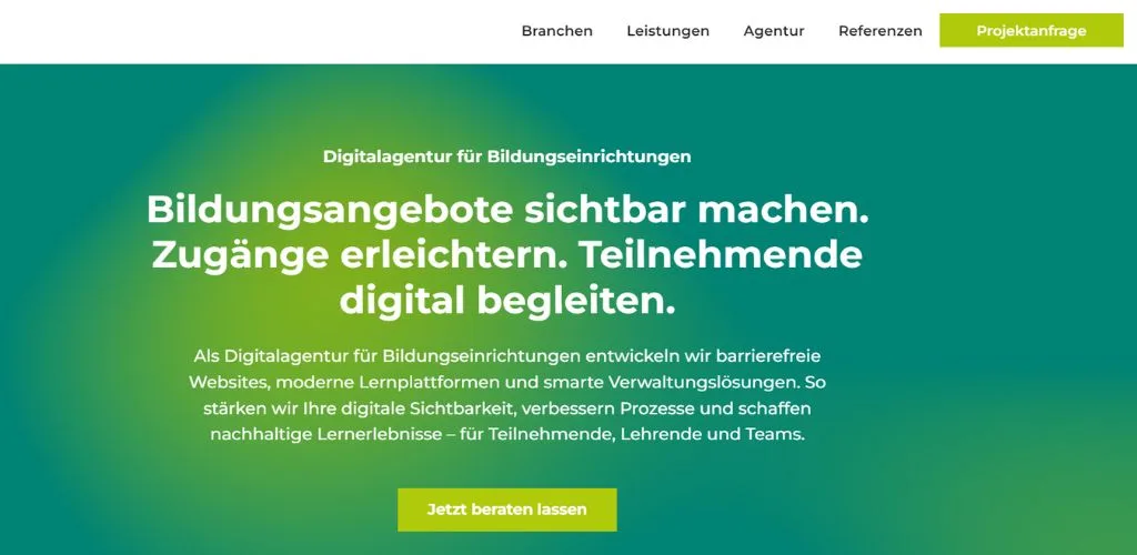 agentur für institute giftGRÜN digitalagentur