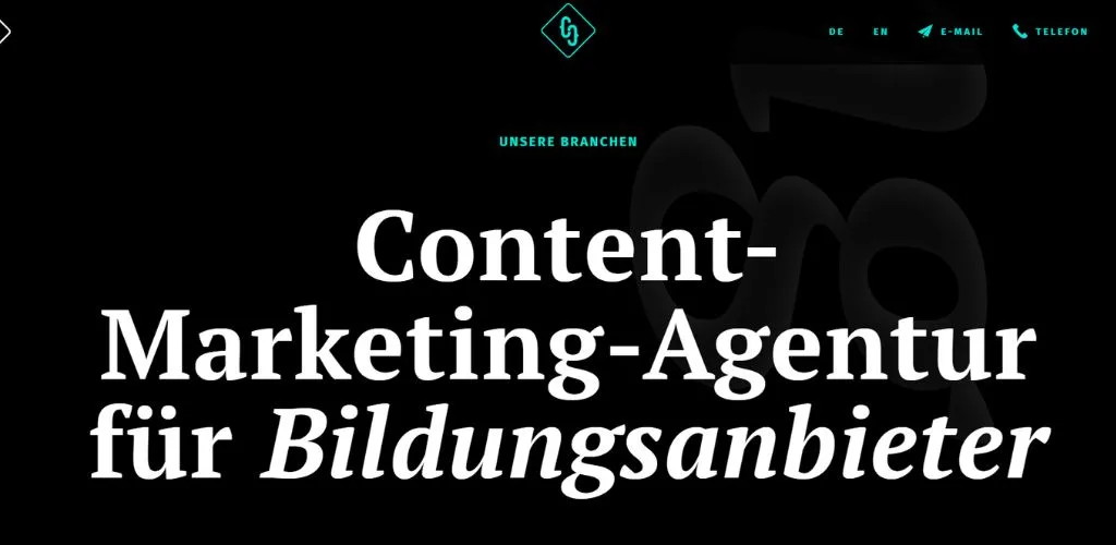 agentur für kursanbieter crispy content