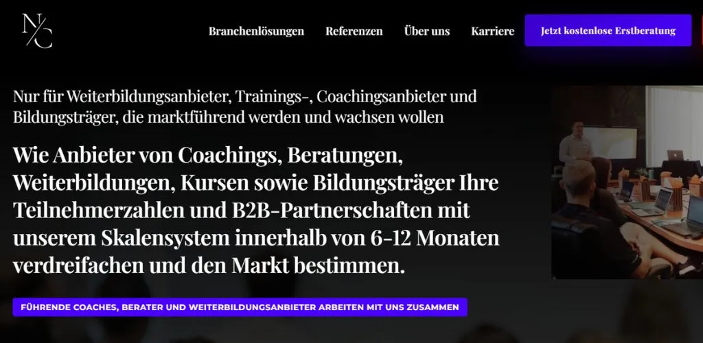 agentur für weiterbildungsträger noack consulting