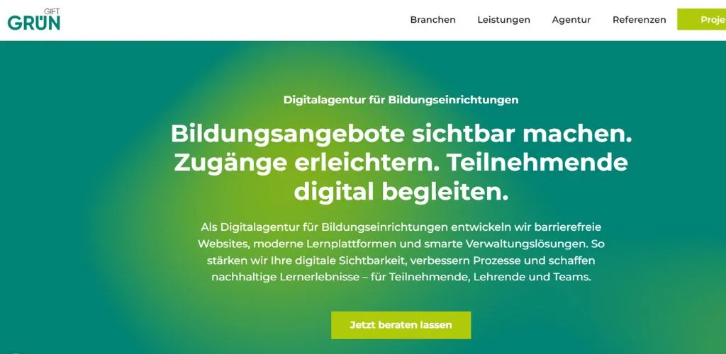digitalisierung für institute gifttgrün