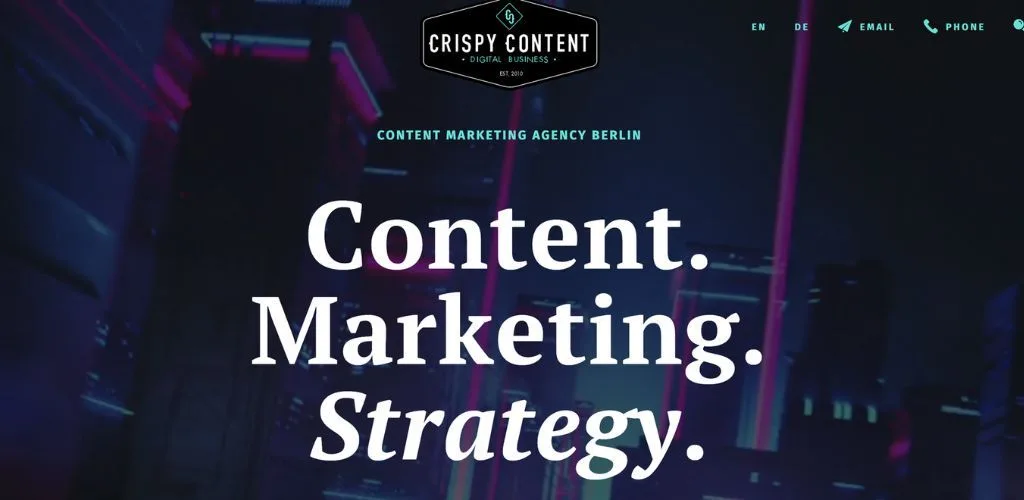 online marketing agentur für musikschulen crispy content