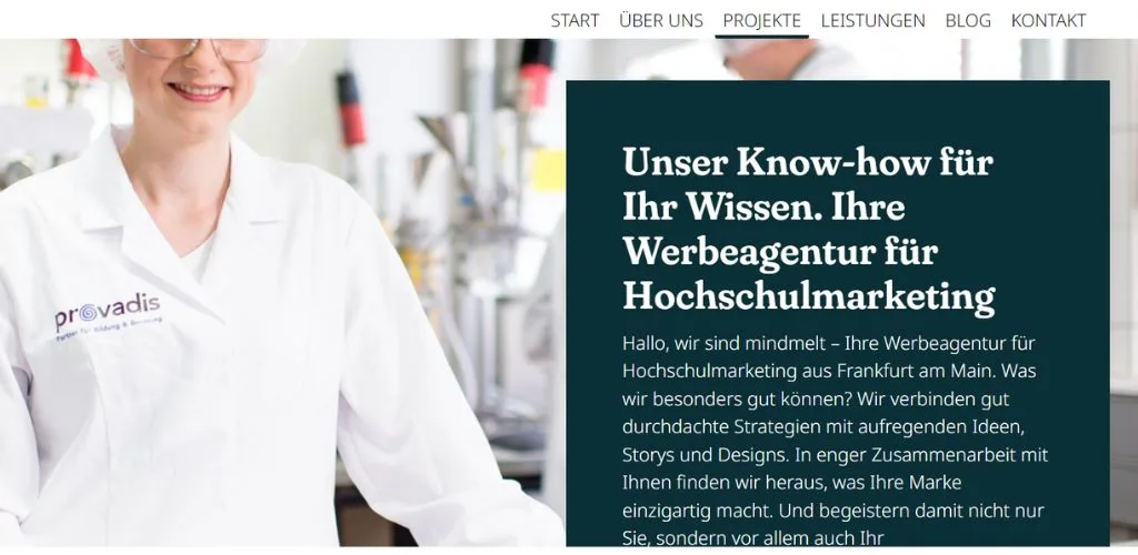 online marketing agentur für private hochschulen mindmelt