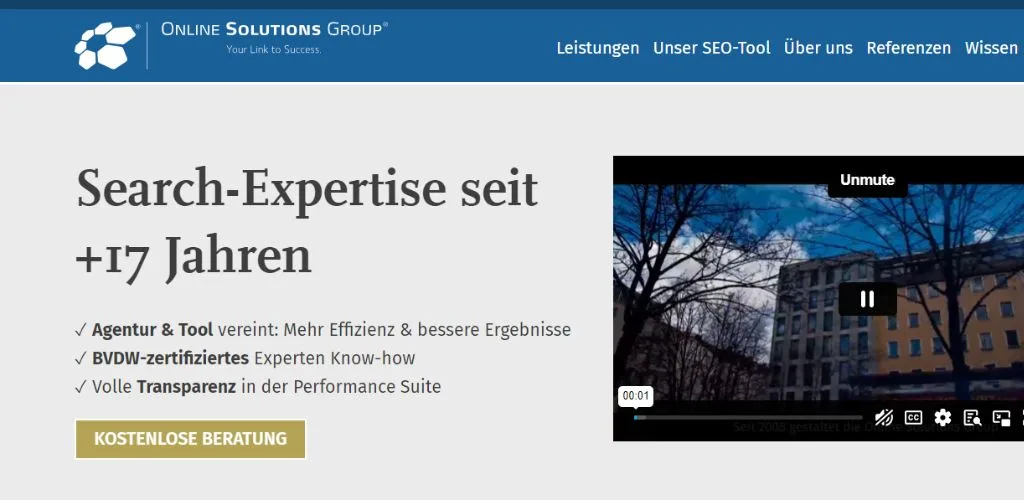online marketing agentur für seminaranbieter online solution group