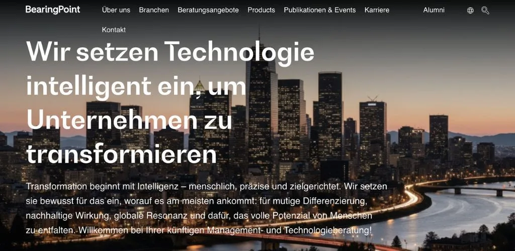unternehmensberatung für berater bearingpoint