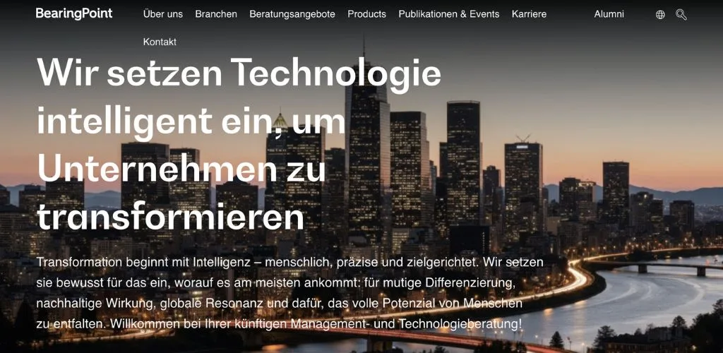 unternehmensberatung für coaches bearingpoint