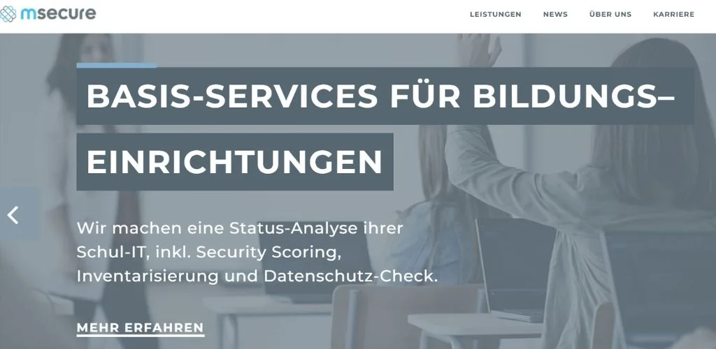 unternehmensberatungen für seminaranbieter msecure