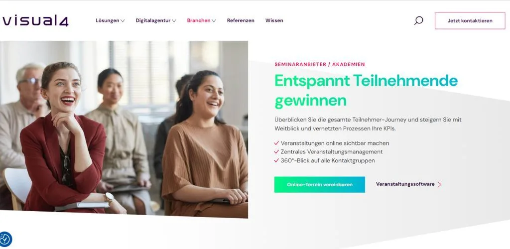 webdesign-agentur für bildungsträger visual4